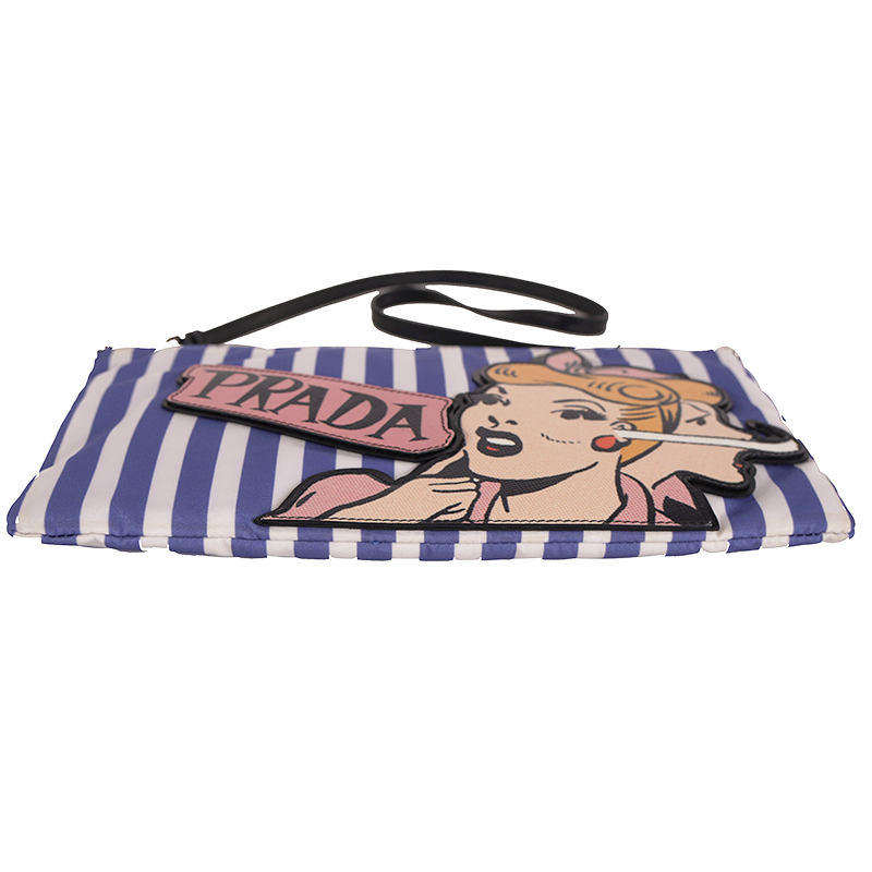 Prada hot sale comic bag