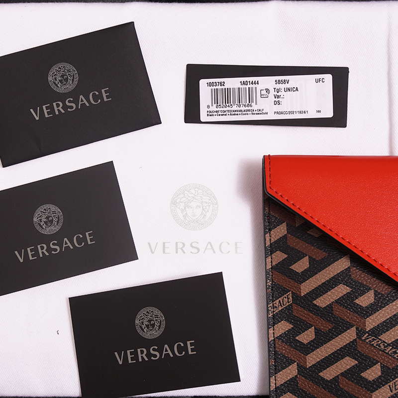 Two Versace Black Envelopes and Thank You Cards