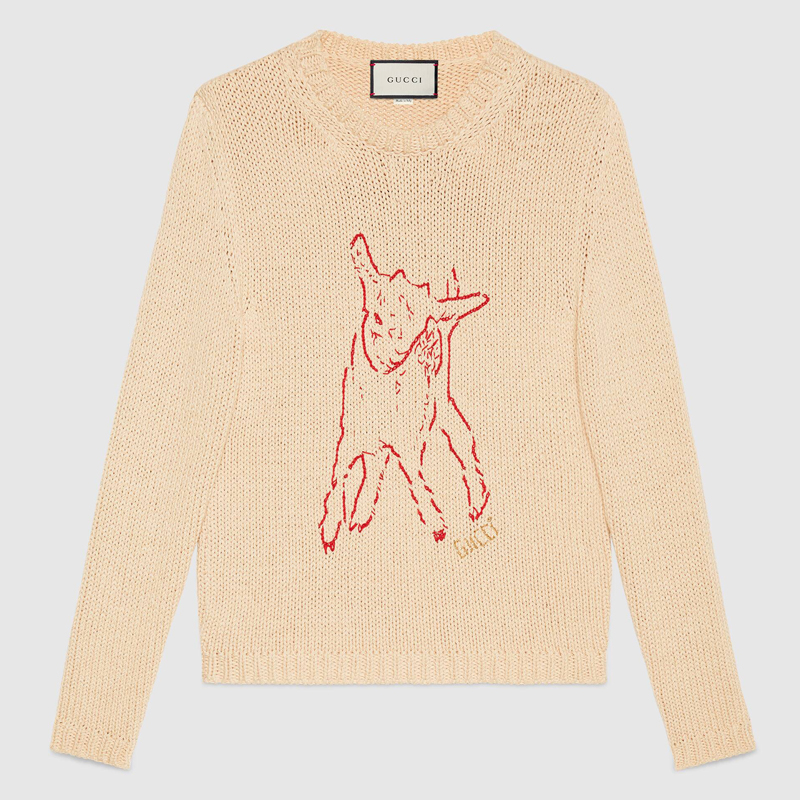 Gucci hot sale lamb sweater